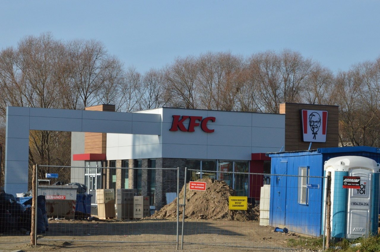 Geodezja dla projektu KFC Ostrowiec Świętokrzyski